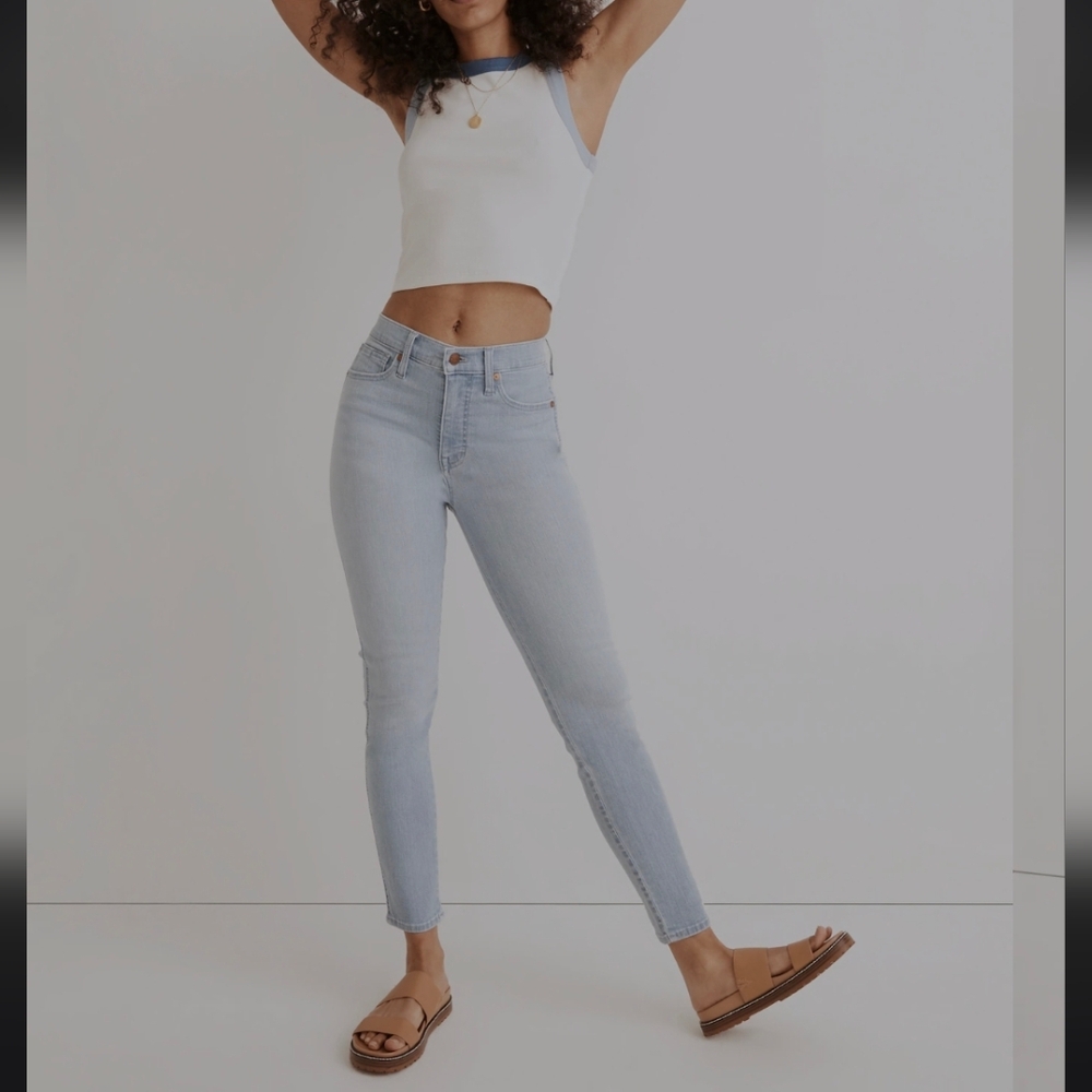 Madewell Women's Light Wash Skinny Jeans